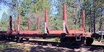 WX 59950 Log Flat Car